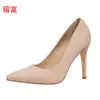 Zapatos de moda para mujer talla grande de comercio exterior, Zapatos de tacón alto elegantes para fiesta Wish Amazon, Zapatos de mujer transfronterizos