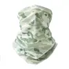 Gola Protetora Militar Tática Camuflada Conjunto de Pescoço Masculino Verão Outdoor Ciclismo Esportes Pesca Protetor Solar Montanhismo Gorro Fino
