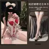 Manyu Original Lingerie Sexy Novo Sexy Puro Desejo Pijama de Uma Peça Tentação Camisa de Date Terno de Natal 8003