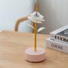Lámpara de ambiente rosa con lámina de oro para dormitorio, proyección de cielo estrellado, luz de noche para escenario, regalo de Navidad, día de San Valentín, creatividad