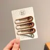 Pinza para el pelo parte trasera de la cabeza pinza lateral para mujer pinza bb simple pinza de horquilla pinza pinzas para el pelo pinza de una palabra fijación de cabellos sueltos flequillo accesorios para el pelo