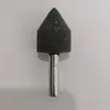 Fábrica em estoque roda de esmerilhar corindo marrom cabeça de esmerilhar cônica redonda hexagonal multi-tamanho terno de cabeça de esmerilhar roda de esmerilhar corindo marrom