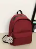 Nova Mochila Escolar Ensino Fundamental Médio Faculdade Bolsa de Ombro Dupla Mochila Casual de Grande Capacidade Transfronteiriça Duplo Ombro Feminina de Alto Padrão Nicho