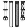 Adequado para pulseira Huawei 7 pulseira de silicone de duas cores pulseira de silicone respirável de cor contrastante fivela de pulseira de silicone esportiva