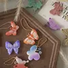 Resina de Cristal de Amapola DIY Colgante de Aromaterapia de Resina Varios Dijes de Llavero de Mariposa Molde de Silicona Mayoreo