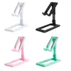 Suporte de mesa dobrável para celular atacado, suporte retrátil para transmissão ao vivo, suporte dobrável portátil para tablet para preguiçosos