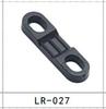 Espaçamento entre Furos 14-15mm Plástico Placa de Crimpage Curva Nylon Fivela de Crimpage de Uma Palavra Protege Plástico Linha de Fixação de Fio Cartão