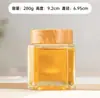 Botella Nido de Pájaro de Vidrio Transparente Engrosado Botella para Miel con Tapa Tarro de Miel Tarro para Guardar Pepinillos Tarro Sellado Botella Medicinal