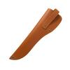 Venta al por mayor de fábrica cuchillo deshuesador funda protectora de cuero portátil para exteriores accesorios de cuchillo de carnicero imitación piel funda pequeña de almacenamiento