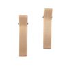 Grampos de Cabelo de Dupla Ponta Rosqueados de 20 Cores, Presilhas Bico de Pato de 5cm, Acessórios de Cabelo DIY para Crianças, Grampos de Cabelo Geométricos