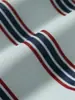 Camisa Polo de Manga Corta a Rayas y Cuadros Patchwork Estilo Retro de Verano Nanxia Qiaozhuang para Hombre, Marca de Moda, Corte Holgado, Camiseta Versátil para Parejas