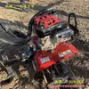 Motocultivador Multifuncional Modelo Nuevo 2024 Wuyang Honda Aflojador de Suelo Desmalezador Cavador de Zanjas