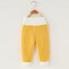 Pantalones de Terciopelo para Bebé Otoño e Invierno Pantalones Cálidos para Bebé para Niños y Niñas Pantalones de Otoño Engrosados Pantalón de Pana de Una Pieza Cintura Alta para el Vientre
