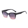 Nuevas Gafas de Sol Rectangulares Pequeñas de Marco Europeo y Americano Moda Transfronteriza Tendencia Gafas Retro Celebridad de Internet Gafas de Alto Nivel para Mujer