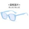 Nuevas Gafas de Sol Ojo de Gato Huecas Color Jalea Doble Capa Moda Europea y Americana Gafas de Tendencia Celebridad de Internet Transfronteriza Fotografía Callejera Gafas de Sol