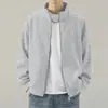Colección nueva de primavera y otoño transfronteriza: sudadera con cremallera, de color liso, cuello alto, estilo raglán, patchwork - una prenda exterior deportiva casual, moderna, minimalista y a la moda