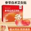 Parche de Aceite Esencial de Seúl Corea Luz de Quema de Aceite Parche de Postura Estilo Mismo que Tiktok Calentamiento de Vientre Grande Moxibustión Quema Calentamiento Parche de Aceite Esencial Venta al por Mayor