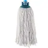 Fabricante de Suministros de Limpieza para Fregar con Hierro Nigeriano Hilo de Algodón Grueso Cabezal de Trapeador Reemplazo Ovalado de Plástico para Trapeador