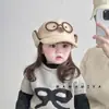 Gorra de Niña Otoño e Invierno Estilo Coreano Moda Gorra de Béisbol para Niño Lana de Cordero Gruesa Cálida Protección para Orejas Gorra de Béisbol para Bebé