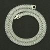 Europeu e Americano Cobre Luz Zircão de Luxo Masculino e Feminino ins Estilo Colar Moda Moda Cool Acessórios de Vestuário