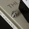 Anillo Glaseado Esférico de Super Retención de Color Estilo Exagerado Anillo de Personalidad Apertura de Anillo Anillo de Pin de Doble Capa Anillo de Dedo