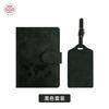 Bolsa para pasaporte antimagnética de piel PU etiqueta de equipaje traje piel antirrobo cepillo tarjetero RFID bolsa para identificación en stock funda para pasaporte