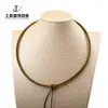 073 cordão de colar cordão da sorte cordão pingente cordão de crachá joias de prata joias de gola cordão de joia fio puro gola macia
