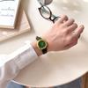 Relógio Feminino Quadrado Redondo Casual Coreano de Quartzo Simples com Pulseira Relógio TikTok Celebridade Online Feminino Atacado Venda Quente Transfronteiriça