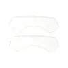 Adesivos de Salto para Sapatos de Salto Alto para Evitar que o Salto Caia, Adesivos de Proteção de Calcanhar Espessados de Gel Suaves Anti-Atrito, Adesivos de Silicone para Esfoliar os Pés
