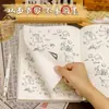 Edicto A6 Cuaderno Documento de Despacho de Aduana Manejador Estilo Corte Tarjeta de Libro A5 Sellada B5 Página en Blanco Bloc de Notas