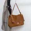 Bolso mensajero de ante mate, bolso cruzado de alta gama, bolso de hombro moderno y casual, bolso de hombro tipo tote transfronterizo de gran capacidad