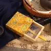 Caixa de embalagem para joias estilo chinês, caixa display de pulseira cultural e criativa de templo, caixa de armazenamento para anel e colar de joias atacado