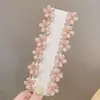 Pinza para el pelo dulce de princesa floral, exquisito mini pasador lateral, pequeño accesorio para el pelo para sujetar mechones sueltos