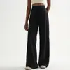 Pantalones de Yoga Sueltos para Mujer, Pantalones Largos Deportivos de Secado Rápido, Pantalones de Correr, Entrenamiento al Aire Libre, Conjunto de Ropa para Pilates, Pantalones Anchos para Fitness