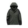 23 chaqueta de mink para exteriores de otoño e invierno Impermeable cálida tres en uno desmontable de dos piezas Traje para senderismo, camping, montañismo