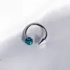 Shambhala Flash Argola de Lábio Argola de Ferradura Argola de Bola de Lama Argola em C Venda Direta da Fábrica Joias Populares Europeias e Americanas para Piercing