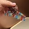 Pinza de Cristal Exquisita de Alta Gama para Mujer 2025 Nuevo Estilo Pinza para el Pelo en la Parte Trasera de la Cabeza, Elegante y Volumen para el Cabello, Pinza de Tiburón Tocado