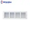 Rejilla Estilo Zhengcheng Return 1Ra Negro Blanco Marrón Excelente Área de Flujo Libre para Retorno de Aire Venta Directa de Fábrica