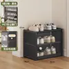 Zapatero Multicapa para Hogar, Pasillo, Fuerte y Duradero, a Prueba de Polvo, Transparente, para Almacenamiento de Zapatos, Dormitorio, Zapatero Sencillo con Almacenamiento