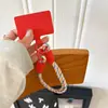 Nuevo cordón para teléfono móvil, cordón corto para colgar en la muñeca, cordón tejido, llavero, accesorio antipérdida, cadena para teléfono móvil.