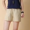 Verano Nuevo Holgado Lino Algodón Lino Pantalones Cortos Mujer Artístico Casual Talla Grande Pantalones Cortos Combinan con Todo Pierna Ancha Pantalones Taobao Explosiones