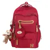 Japão Coreia Personalizado Bolsa de Ombro Duplo Grande Capacidade Repelente à Água Mochila Estudante Unissex Leve Bolsa de Viagem para Computador Atacado