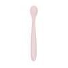 Colher de Silicone para Alimentação de Bebê Colher de Treino Primeira Etapa Talheres de Bebê Suprimentos para Alimentação Ponta Macia Colher de Desmame Infantil