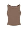 Deseo Puro Estilo Chica Hot Camisola de Cintura Alta Ropa Exterior para Mujer 2025 Verano Nuevo Slim Camiseta sin Mangas Top Corto