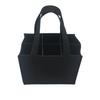 Bolsa de vinho em feltro com logo estampado, bolsa tote de feltro para 6 garrafas de vinho tinto, bolsa de vinho promocional para publicidade