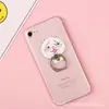 Suporte criativo para anel com texto personalizado, fivela para celular, suporte preguiçoso, fivela de pulseira de metal adesiva, personalização de presente