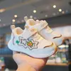 Zapatos para Niños Pequeños 2024 Otoño Nuevos Casuales de Malla para Niños Pequeños y Medianos Transpirables y Ligeros Zapatos Deportivos para Niñas