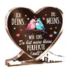 Enfeites de marca de acrílico transfronteiriços, artesanato personalizado, mesa para o dia das mães, dia dos pais, presentes de Natal, Halloween