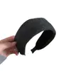 Diadema Ancha de Punto Versátil para Otoño e Invierno Moda Perezosa Adorno para el Cabello de Corona Alta Adelgazante Pinza para el Cabello Adorno para el Cabello