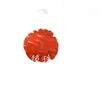 Colgante de Jade Rojo Redondo Colgante Doble Felicidad Roca de Cuarzo Jade Colgante Doble Felicidad Pendientes Tallados por Ambos Lados Colgante de Collar